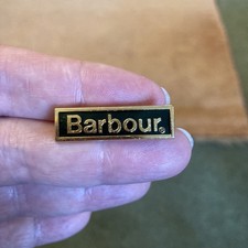 Genuine Barbour Metal Badge