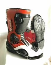 Honda Repsol Shoes Leather Riding Motorcycle Boots Motorbike Racing Bikers
