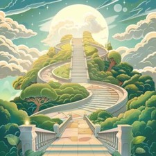 20x Stairway To Heaven Peel and Stick Tile Vinyl Sticker Stairs Bathroom Kitchen