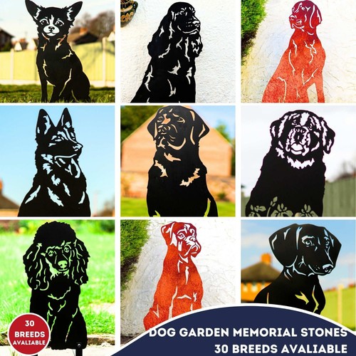 Personalised dog garden - dog,