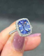 Cushion Cut 3.80 Ct Natural