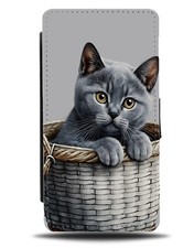 Cute Russian Blue Cat Flip