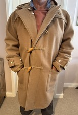Royal Navy Duffel Coat, Mens, Large, Beige, Watch-keeping sea coat