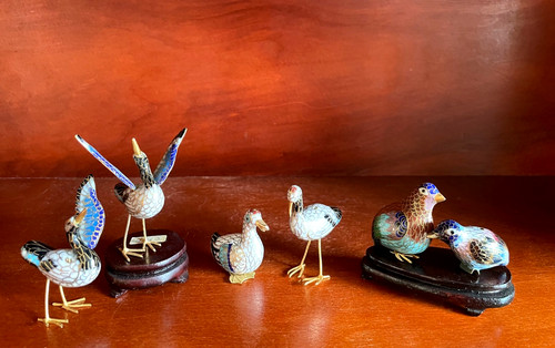 Lot pieces vintage - 6,