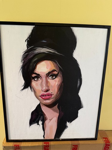Amy winehouse original framed - original,