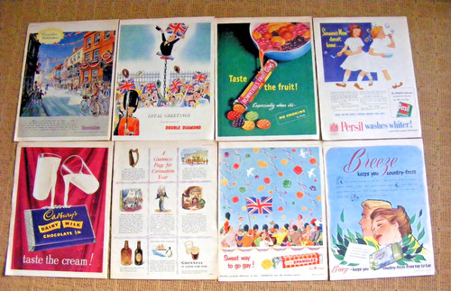 Vintage full page - page, adverts