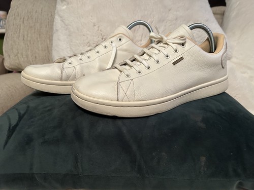 Men superdry white - men’s, leather