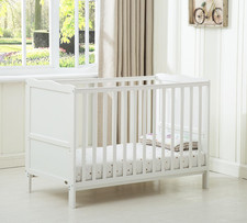 Mcc Direct Cot Bed Wooden Baby