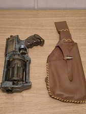 Customised Steam Punk 6 chambered Nerf Gun prop cosplay working with holder