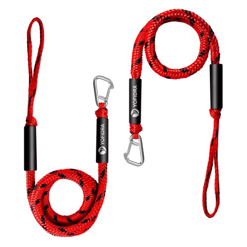 Bungee dock line boat - dock,