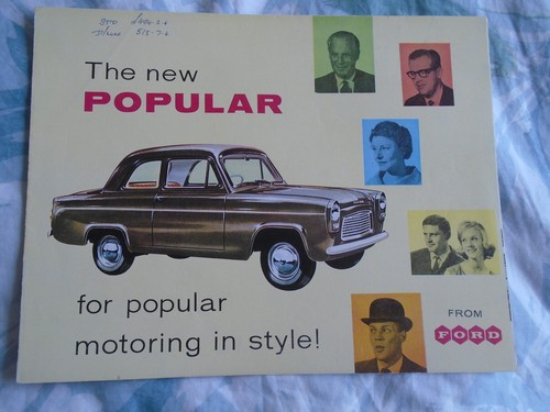 Ford popular brochure sep 1959 - sep,