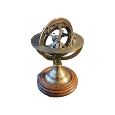 Vintage Armillary Brass