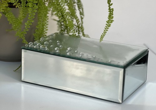 Jewellery box mirror with - box, ,mirror