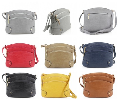 Women crossbody bag - crossbody, zip