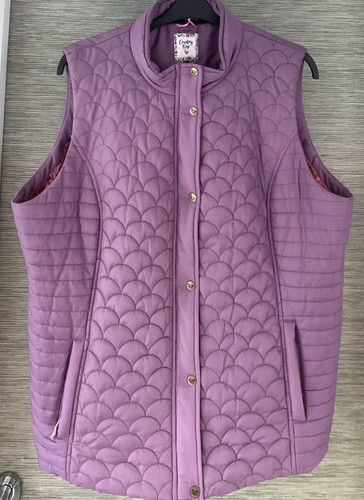 Lilac country rose 2xl gilet - lilac,