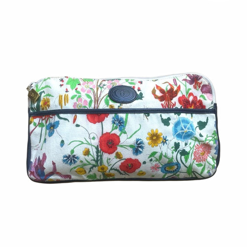 Gucci floral canvas leather - canvas,