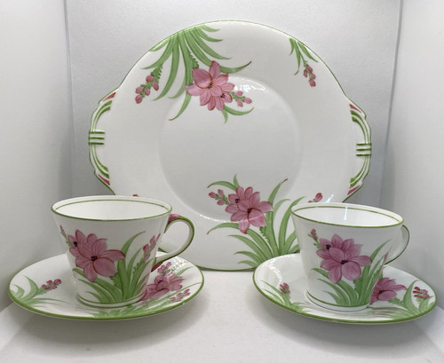 Aynsley art deco pink lily - aynsley, &