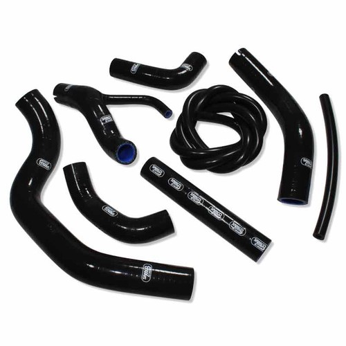 Black samco silicon rad hoses - samco,