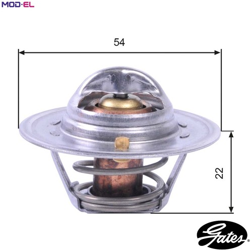 Thermostat coolant th12888g1 - thermostat,