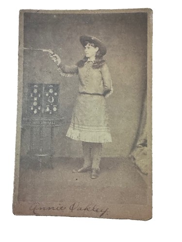 Antique annie oakley cabinet - antique,