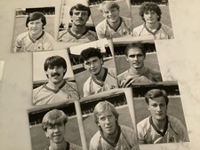 Mansfield Town Press Photos Player Portraits 1984 & 1986 X 22 Listed