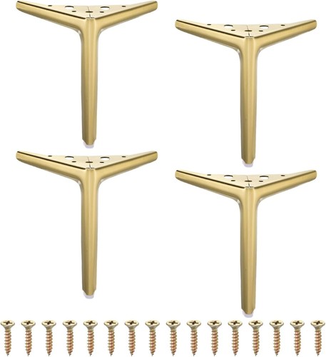 Metal furniture legs - metal, 7"
