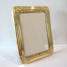 Vintage Gold Art Deco Art Nouveau Style 3.5 X 5 Inch Picture Photo Frame