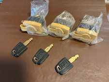 New Caterpillar (CAT) Padlock Pad Lock with Used Key - 3 Available