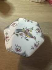 Coalport Paradise Trinket Box     Bone China.    Made In England