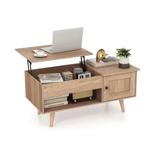 Costway lift top coffee - top,