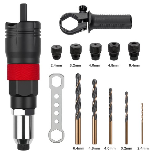 Electric drill rivet - drill,