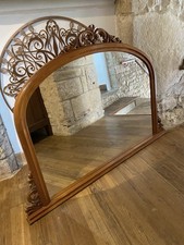 Large French Mantle Mirror