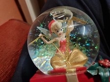 tinkerbell snow globe