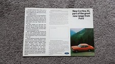 FORD CORTINA MK3 XL SALES