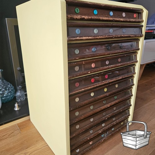 Vintage haberdashery wooden - vintage,