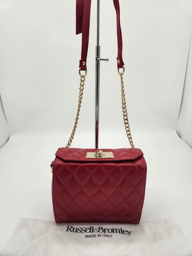 Russell bromley red leather - red,