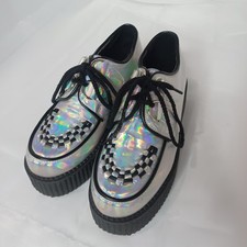 TUK Metallic Silver Mondo Low