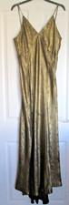 BNWOT Rita Ora Gold Maxi Dress Size 16, Split up the front, Strappy, Party