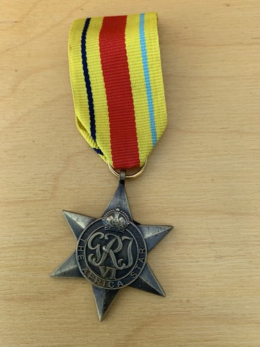 Africa star medal - africa,