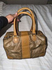 Vintage Fendi Zucca Boston Bag