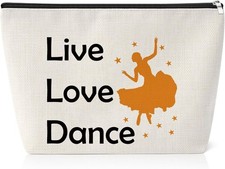 Live Love Dance Makeup Bag