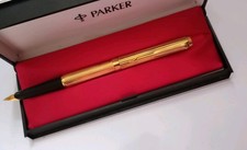 Rare Parker 95 Insignia Fountain Pen In 14k Gold Filete finish