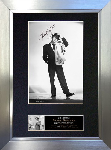 146 frank sinatra - a4, framed