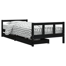Kids Bed Frame Wooden Bedstead