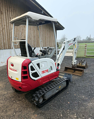 Takeuchi tb216 mini excavator - mini,