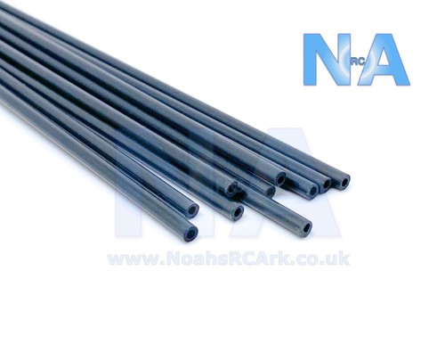 Carbon fibre tube 6mm - carbon, 4mm