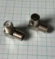 2x Right Angle 90 Degree F