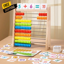 Wooden Abacus for Kids 10-Row