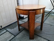 1930s Art Deco Round Side