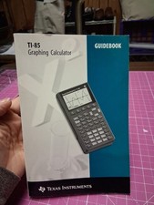 Texas Instruments TI-85 Graphing Calculator Guidebook Instruction Manual